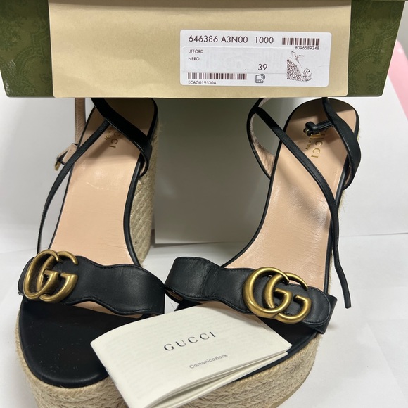 Gucci wedges heels - Picture 1 of 6